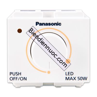 Bộ điều chỉnh độ sáng cho đèn LED có chức năng điều chỉnh độ sáng dòng Wide Panasonic màu trắng
