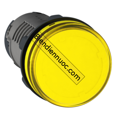 Đèn báo Ø 22mm điện áp 220VAC XA2EVM8LC, màu vàng Schneider