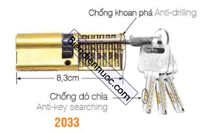 Việt Tiệp. ổ khóa chống dò chìa 83 mm 20033