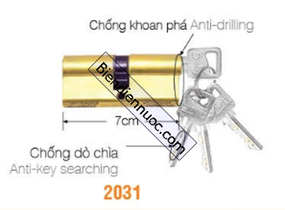 Việt Tiệp. ổ khóa chống dò chìa 70 mm