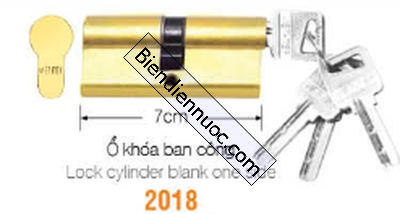 Việt Tiệp. ổ khóa ban công 70 mm 2018