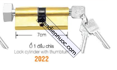 Việt Tiệp. ổ khóa một đầu chìa 70 mm 2022