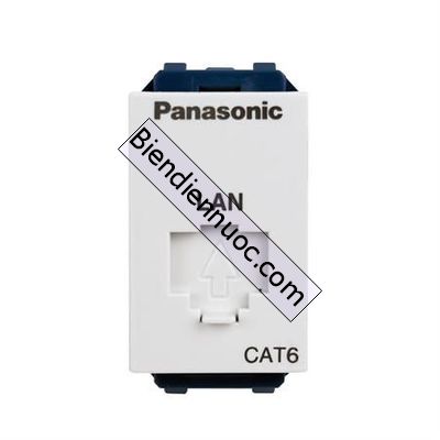 Ổ cắm data CAT6 dòng Wide Panasonic màu trắng