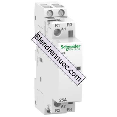 Khởi động từ Acti9 iCT, 2P, điện áp cuộn dây 230/240VAC loại 2NC A9C20736 dòng điện 25A Schneider